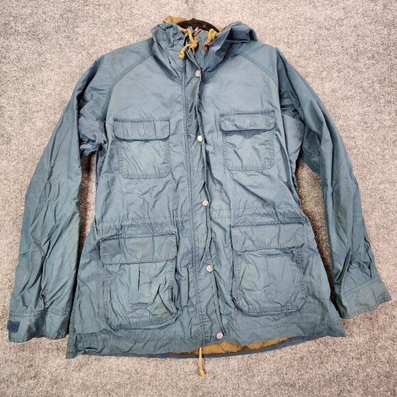 Eddie‎ Bauer Unlined Mountain Parka Chore Coat Mens Size XL Teal - Picture 1 of 15